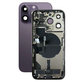 Scocca posteriore con piccoli componenti per iPhone 14 Pro, Deep Purple