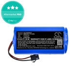 Batteria per Cecotec Conga 900, 1000, 2000, 5000-seriess, Excellence 990, Mamibot ExVac 600, 800-seriess, Neatsvor X500, CONG1002, Li-Ion, 2600mAh, 14.4V, HQ