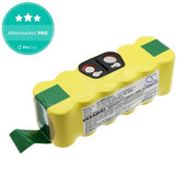 Batteria per iRobot Roomba 500, 600, 700, 800, 900-seriess, R3, Scooba 450, Vileda 137173, 11702, GD-Roomba-500, VAC-500NMH-33, Ni-MH, 2800mAh, 14.4V, HQ