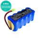 Batteria per Rowenta RH-seriess, RS-seriess, Tefal TY-seriess, RD-ROW12VA, RH5488, Ni-MH, 2000mAh, 12V, HQ