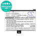 Batteria per PocketBook Pro 602, 603, 612, 902, 903, 912, 920, 920.W, 1ICP4 40 60 1S1P, 1100mAh, HQ