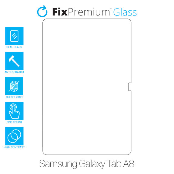 Vetro temperato per Samsung Galaxy Tab A8, FixPremium