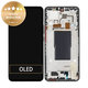Schermo per Xiaomi 12T Pro 22081212UG, Black, Vetro touch con cornice, 560003L12U00, Genuine Service Pack