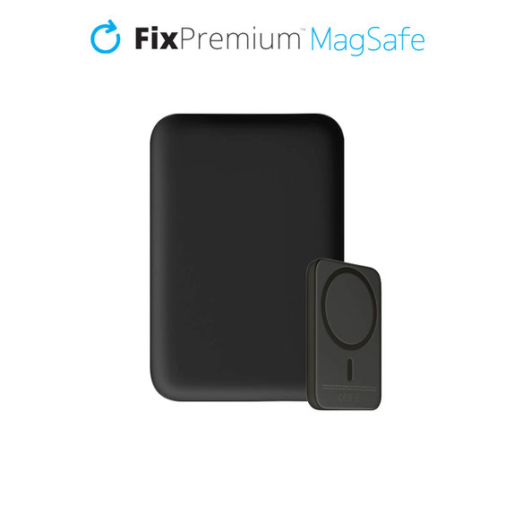 Power Bank MagSafe 5000mAh, Black, FixPremium