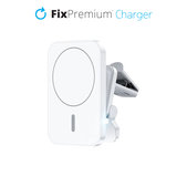 Caricatore da auto MagSafe V1, White, FixPremium