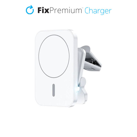 Caricatore da auto MagSafe V1, White, FixPremium