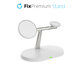 Supporto MagSafe 3in1 per iPhone, Apple Watch e AirPods, White, FixPremium
