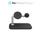 Supporto MagSafe 3in1 per iPhone, Apple Watch e AirPods, Black, FixPremium