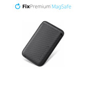 MagSafe Carbon Wallet, Black, FixPremium