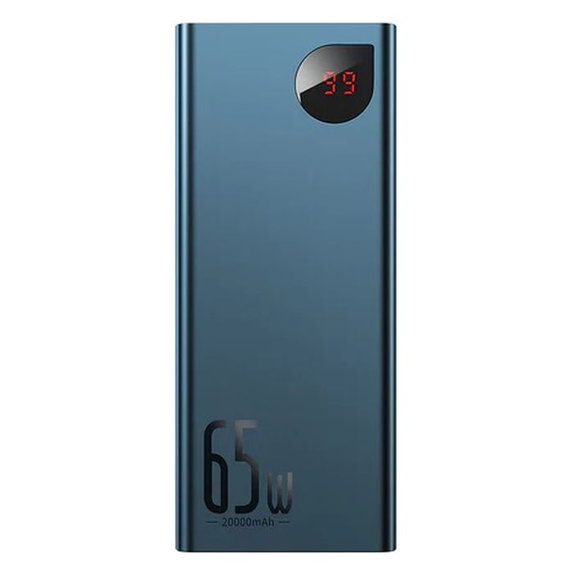 PowerBank 20 000mAh, 65W, Blue, Baseus