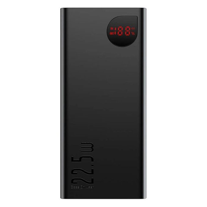 PowerBank 10 000mAh, Black, Baseus