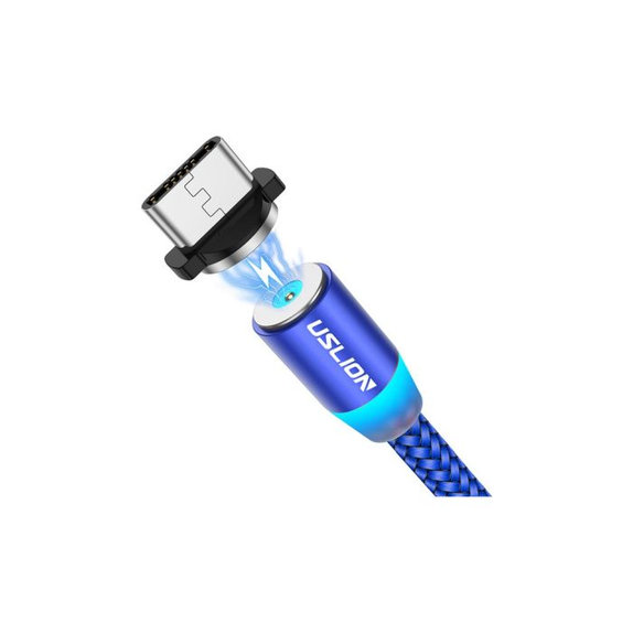Cavo magnetico da USB-C a USB 1 m, Blue, USLION