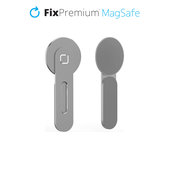 Supporto MagSafe per iPhone per notebook, Silver, FixPremium