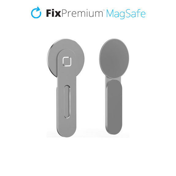 Supporto MagSafe per iPhone per notebook, Silver, FixPremium
