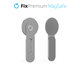 Supporto MagSafe per iPhone per notebook, Silver, FixPremium