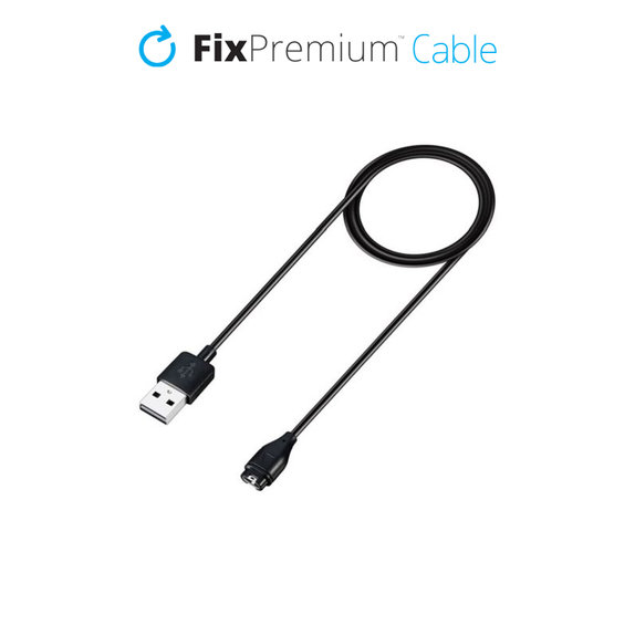 Cavo di ricarica per Garmin Watch, Black, FixPremium