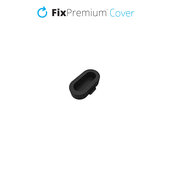 Copertura della porta di ricarica per Garmin Watch, Black, FixPremium