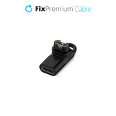 Adattatore USB-C per porta Garmin per Watch, Black, FixPremium