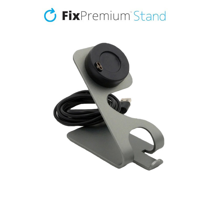 Supporto di ricarica per Garmin Watch, Space Grey, FixPremium