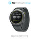 Cinturino in nylon per Garmin 22mm, Grey, FixPremium
