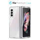 Custodia in silicone per Samsung Z Fold 3, Transparent, FixPremium