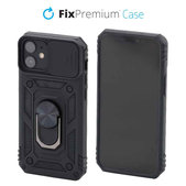 Custodia CamShield per iPhone 12 mini, Black, FixPremium