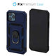 Custodia CamShield per iPhone 12, 12 Pro, Blue, FixPremium