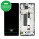 Schermo per Xiaomi Mi 10T Lite 5G, Pearl Gray, Vetro touch con cornice