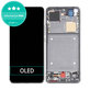 Schermo OLED per Xiaomi Mi 11 Ultra, Ceramic Black, Vetro touch con cornice