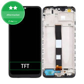 Schermo per Xiaomi Redmi 9A, Redmi 9AT, Redmi 9C, Vetro touch con cornice