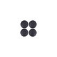 Set da 4 piedini per cover inferiore per MacBook Air 13" A1932, A2179, A2337