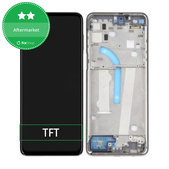 Schermo per Motorola Moto G100 XT2125, Slate Grey, Vetro touch con cornice