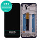 Schermo OLED per Motorola Moto G42 XT2233, Black, Vetro touch con cornice