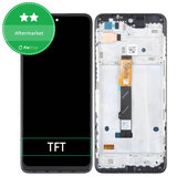 Schermo per Motorola Moto G42 XT2233, Black, Vetro touch con cornice
