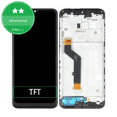 Schermo per Motorola Moto E7 Plus XT2081, Black, Vetro touch con cornice