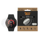 Vetro temperato Flat Glass AB per Samsung Galaxy Watch 5 Pro 45 mm, Trasparente, PanzerGlass