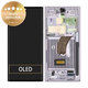 Schermo per Samsung S23 Ultra S918B, Lavender, Vetro touch con cornice, GH82-30466D, GH82-30465D, Genuine Service Pack