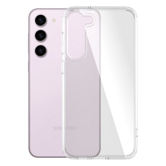 Custodia HardCase AB per Samsung S23+, Transparent, PanzerGlass