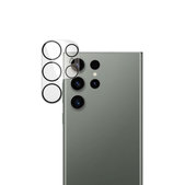Protezione obiettivo fotocamera posteriore per Samsung S23 Ultra, Black, PanzerGlass