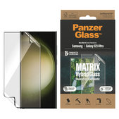 Vetro ibrido Matrix UWF AB FP wA per Samsung Galaxy S23 Ultra, Trasparente, PanzerGlass