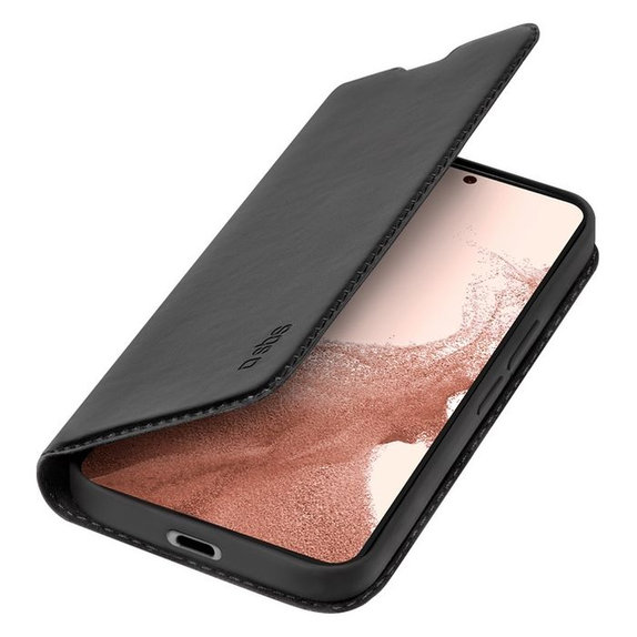 Custodia Book Wallet Lite per Samsung S23+, Black, SBS