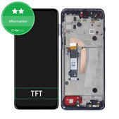 Schermo per Motorola Moto G100 XT2125, Iridescent Ocean, Vetro touch con cornice