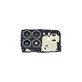 Cover scheda madre e lente fotocamera posteriore per Honor X8, Titanium Silver