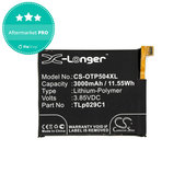 Batteria per Blackberry Key2 LE, TLP029C1, 3000mAh, HQ