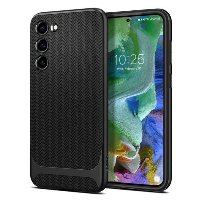 Custodia Neo Hybrid per Samsung S23+, Black, Spigen