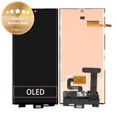 Schermo per Samsung S23 Ultra S918B, Vetro touch senza cornice, GH82-31247A, GH82-33783A, Genuine Service Pack