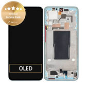 Schermo per Xiaomi 12T Pro 22081212UG, Vetro touch con cornice, 560005L12U00, Genuine Service Pack