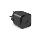 Adattatore di ricarica USB-C PD 30W, Black, SBS