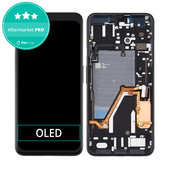 Schermo OLED per Google Pixel 4 XL, Just Black, Vetro touch con cornice