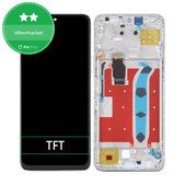Schermo per Honor X8, Titanium Silver, Vetro touch con cornice